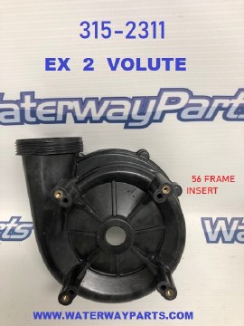 WATERWAY EX2 VOLUTE HOUSING-56 FRAME