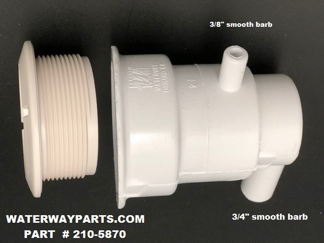 WATERWAY POLY JET BODY ASSY - Waterway Parts Pool Supplies