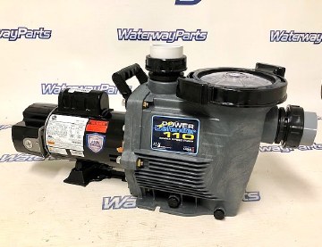 WATERWAY  POWER DEFENDER 110 , 1.10 THP, SINGLE SPEED, DUAL VOLTAGE IN GROUND POOL PUMP