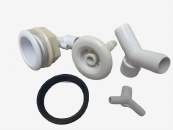 WATERWAY  BATH MINI STORM JET ASSEMBLY   100-8710B-CW