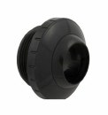 WATERWAY EYBALL-1" OPENING  COLOR: BLACK  400-1411E