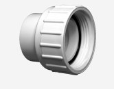 WATERWAY 1 1/2" UNION NUT WITH 1 1/2" SLIP 400-4060