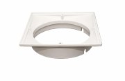 WATERWAY SQUARE COLLAR  519-9510  WHITE