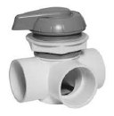 WATERWAY SPA DIVERTER, 2" HORIZONTAL- 2- PORT 600-3017