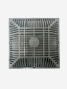 WATERWAY 9"X9" GRATE COVER , GRAY 642-4797V