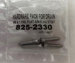 WATERWAY SCREW SET FOR 9X9 GRATE  825-2330