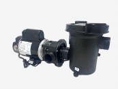 WATERWAY CENTER DISCHARGE PUMP, 1 HP, 1 SPEED , HORIZONTAL DISCHARGE , 115 VOLT