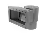 WATERWAY WIDEMOUTH SKIMMER SHORT THROAT COLOR: GREY