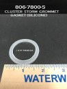 WATERWAY CLUSTER STORM GROMMET GASKET (SILICONE)