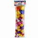 100pk Glitter Pom Poms