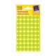 AL Labels Round Neon