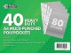 40pk Heavy Duty Polypockets