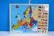 Europe Map and Flags Puzzle