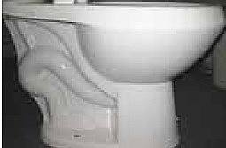 Toilet Bowl Elongated-White