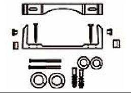 Bowl to Floor Mounting Kit