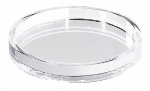 Lucite Round Wash Cup Base Clear 4.5"
