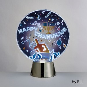 Chanukah LED Light Up Decoration Dreidel Design