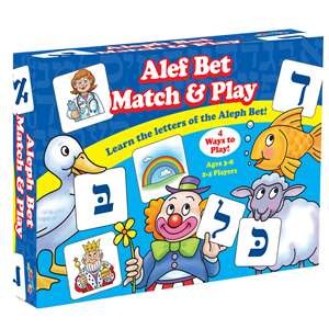 Alef Bet Match and Play Game