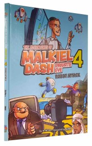 The Adventures of Malkiel Dash Private Eye Comic Story Volume 4 Robot Attack [Hardcover]