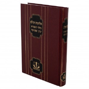 Halichos Olam Klalei Hagemara Yavin Shmuah [Hardcover]