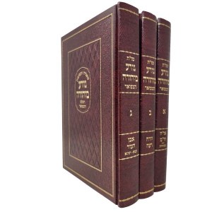 Shaalos U’Teshuvos Noda BiYehuda HaShalem VeHamefoar Hebrew 3 Volume Set [Hardcover]