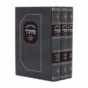 Shaalos U'Teshuvos Maharshach 3 Volume Set [Hardcover]