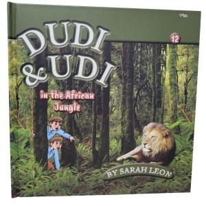 Dudi and Udi in the African Jungle Volume 12 Comic Story [Hardcover]