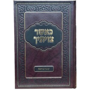 Kaasher Tzivisicha Hebrew [Hardcover]