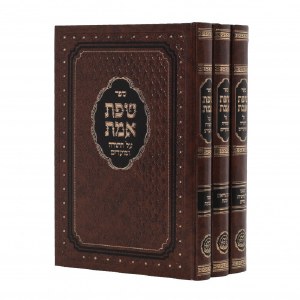 Sfas Emes Moadim Hebrew 3 Volume Set [Hardcover]