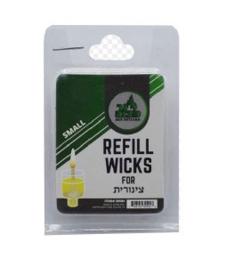 Small Tzinores Refill Wicks - 50 Pieces