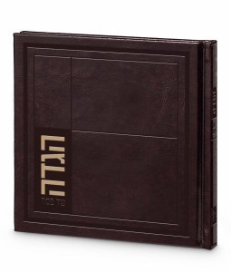 Haggadah Shel Pesach Hebrew Exclusive Grid Design Brown Ashkenaz [Hardcover]