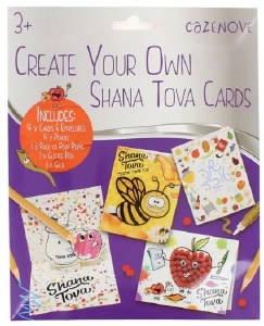 Create Your Own 3D Shana Tova Cards 4 Pack