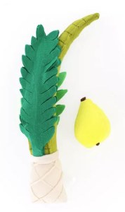 Plush Lulav and Esrog Toy Set