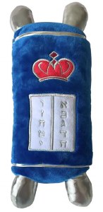 Plush Sefer Torah Toy Extra Large Size Blue