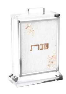 Lucite Leatherite Matchbox Painted Artwork Blush Rose