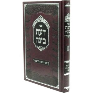 Haggadah Shel Pesach Sefer Daas Binah Hebrew [Hardcover]