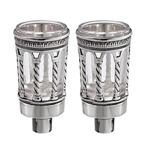 Decorative Candle Holders Palace Design Silver Plated