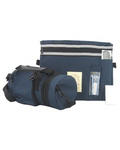 Insulated Tefillin Case Tik Taf Navy Blue