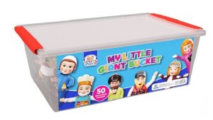 Kinder Velt Menchees Mega Bucket 50 Piece Pack