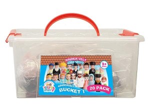 Kinder Velt Menchees Bucket 20 Piece Pack