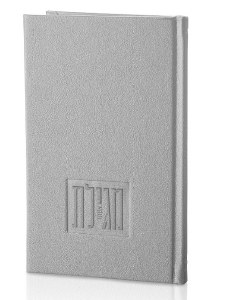 Faux Leather Megillas Esther Painted Artwork Silver [Hardcover]