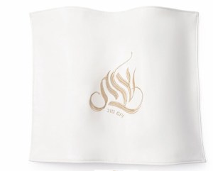 Faux Leather Challah Cover Regal Design Gold 17.5" x 22"