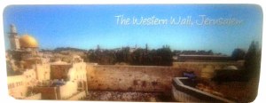 Bookmark 3-D Jerusalem Kosel