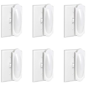 Magnetic Switch Covers White 6 Pack