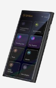 24Six Solo4 MP3 Player Music Only Black