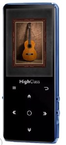 Samvix HighClass 16GB Kosher MP3 Player Blue