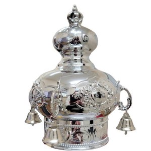 Sefer Torah Crown Keter Childrens with Bells 8"