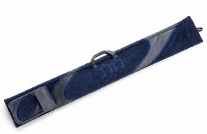 Faux Leather Lulav and Esrog Holder Fur Looped Design Navy 52"