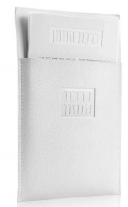 Leather Magnetic 4 Card Bencher Set Ashkenaz White