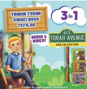 613 Torah Avenue 3 in 1 Collection Audio and Video USB